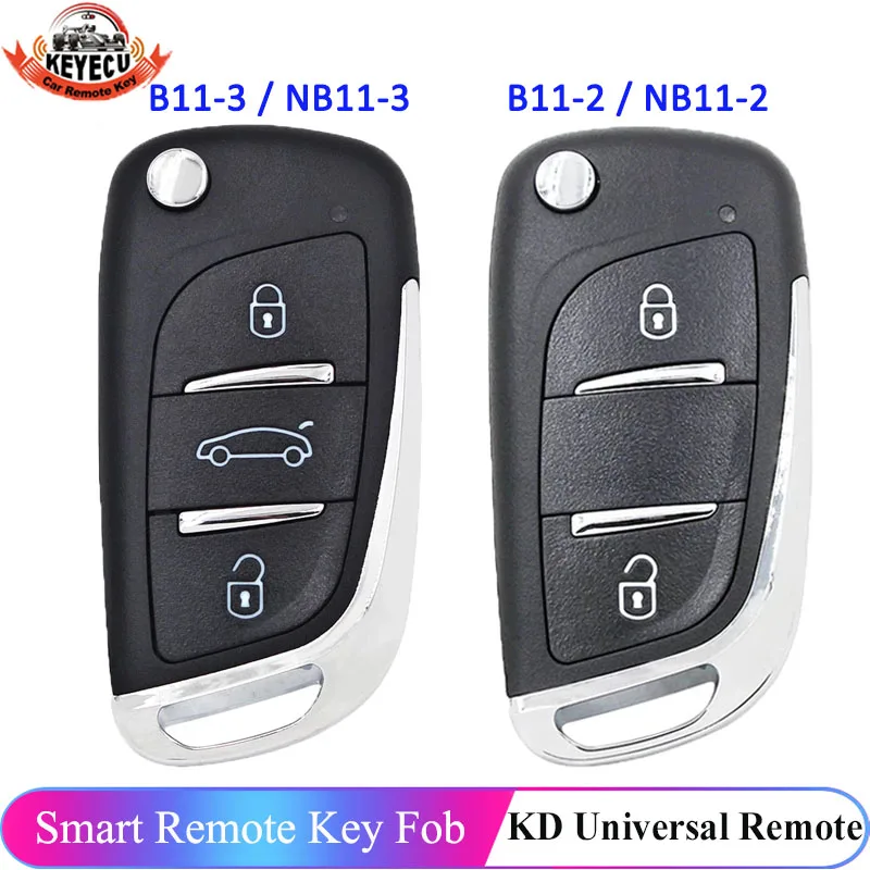 KEYECU B11-2 / B11-3 / NB11-2 / NB11-3 KEYDIY Universal KD Remotes B NB Series For KD900 KD900+ URG200+ KD-X2