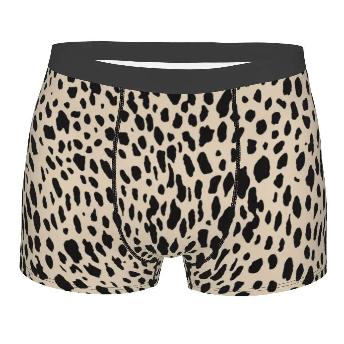 

Мужское нижнее белье Cool Tan Cheetah с леопардовой кожей животных, трусы-боксеры, мягкие шорты, трусы, трусы