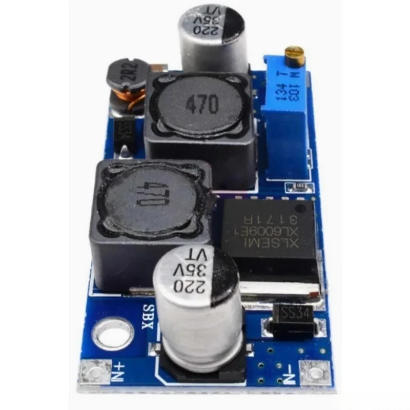 XL6009 DC-DC boost and buck module, input wide voltage adaptation solar panel, automatic boost and buck