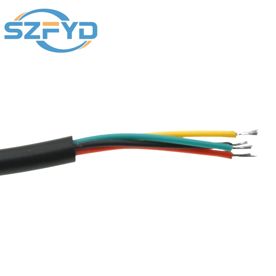 1 متر SHT20 SHT30 SHT40 مستشعر درجة الحرارة والرطوبة مقاوم للماء الفولاذ المقاوم للصدأ IIC وحدة مسبار I2C الرقمي