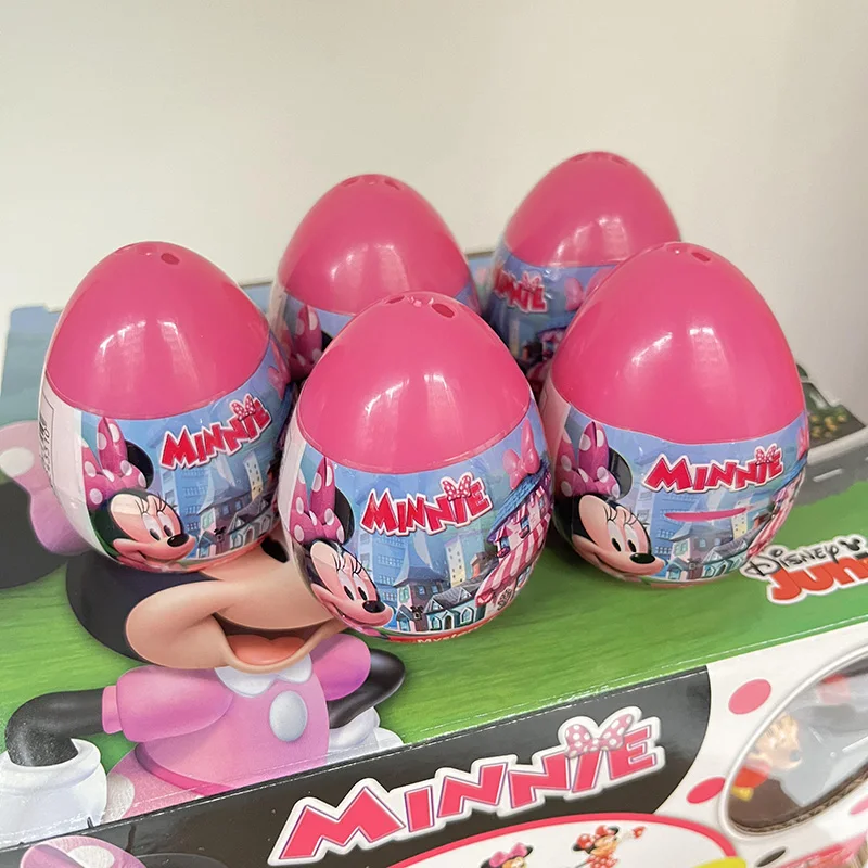 Disney tureMinnie Twisted Egg Blind Box, Jouets, Cadeau surprise, Figurine d'anime, Modèle, Cadeau d'anniversaire pour enfants, Kawaii