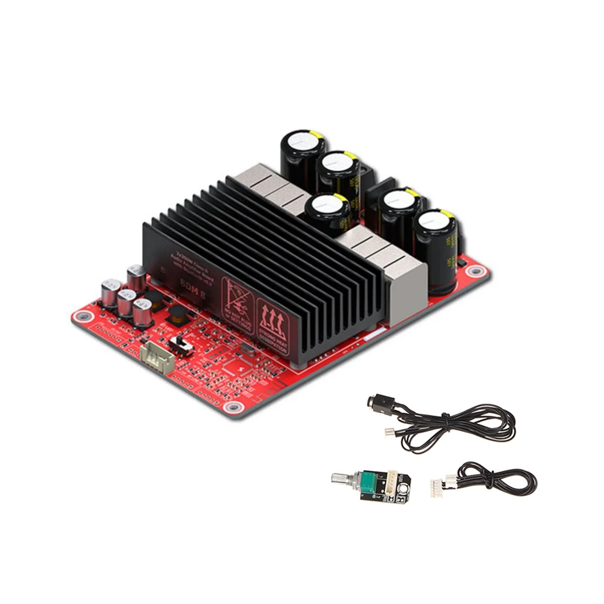 

300Wx2 TPA3255 2-Channel Stereo Amplifier Board High Power Bluetooth 5.0 DC24-48V Class D Digital Power Amplifier Audio