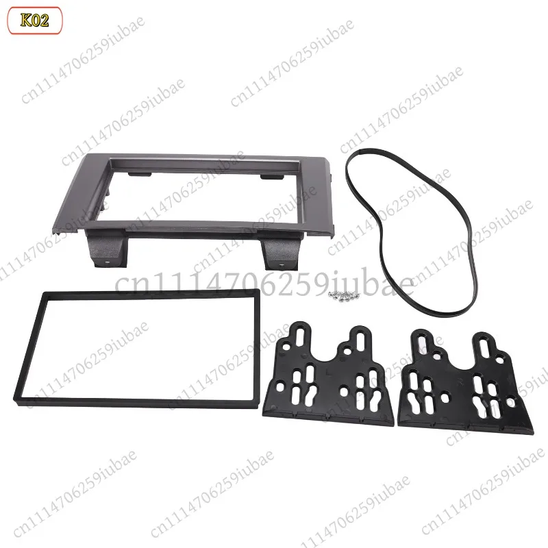 FC_ Double Din Car Fascia Radio Panel for IVECO Daily 2006-2014 Audio Frame Dash Fitting Kit Install Bezel Auto Parts
