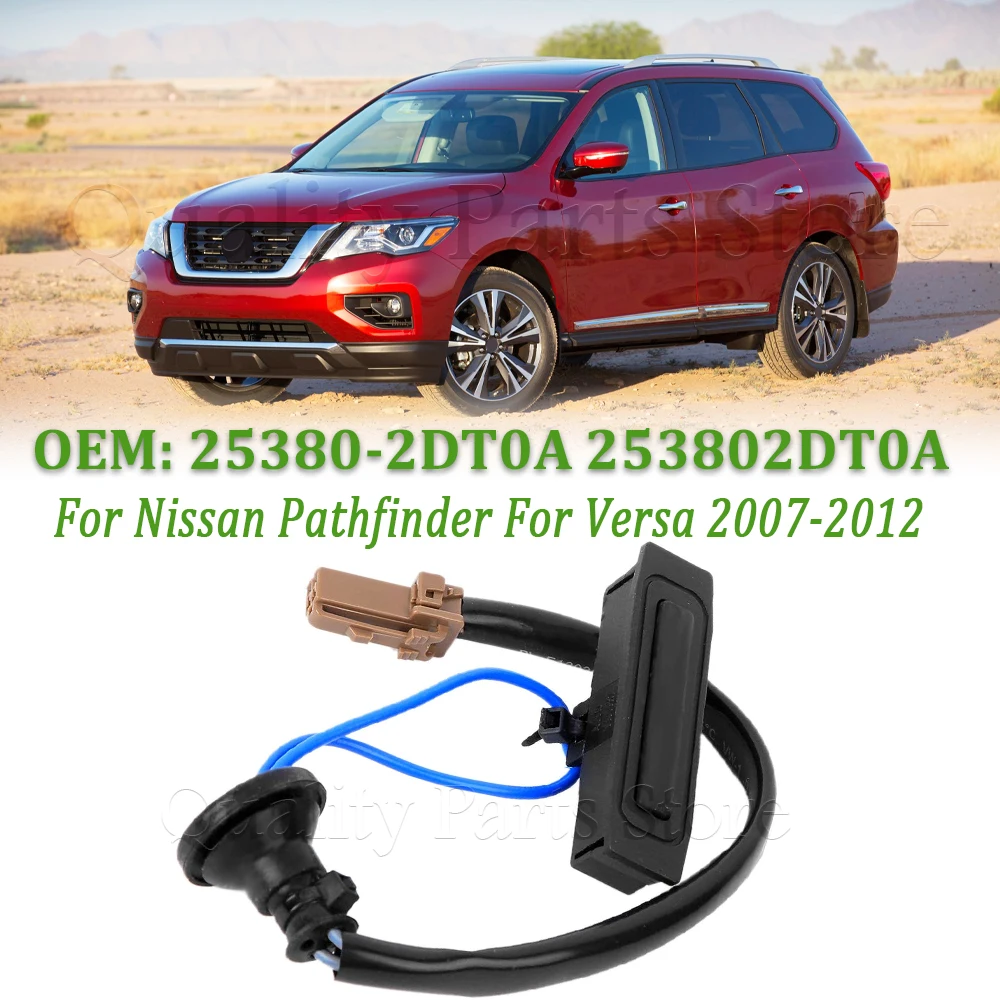 

For Nissan Altima 2007-2013 Trunk Switch Boot Release Opener Button Deck Lid Switch New S25380-2DT0A Tailgate Hatch Trunk Switch
