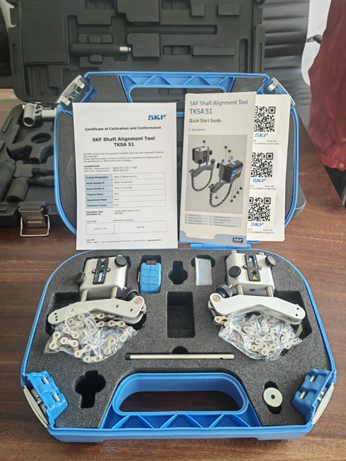TKSA 51 Laser Shaft Alignment Comprehensive and Intuitive Shaft Alignment Utilising Tablets and Smart Phones