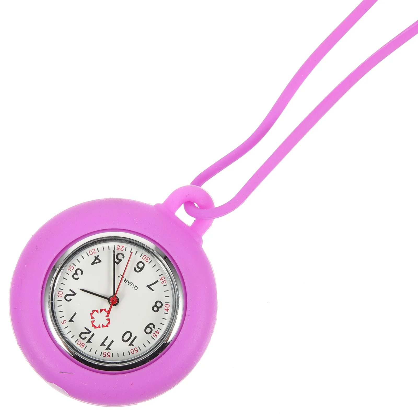 

Silicone Nurse Watch Durable Lightweight Simple Design Exquisite Detail Perfect Workmanship Purple Nurse Watch