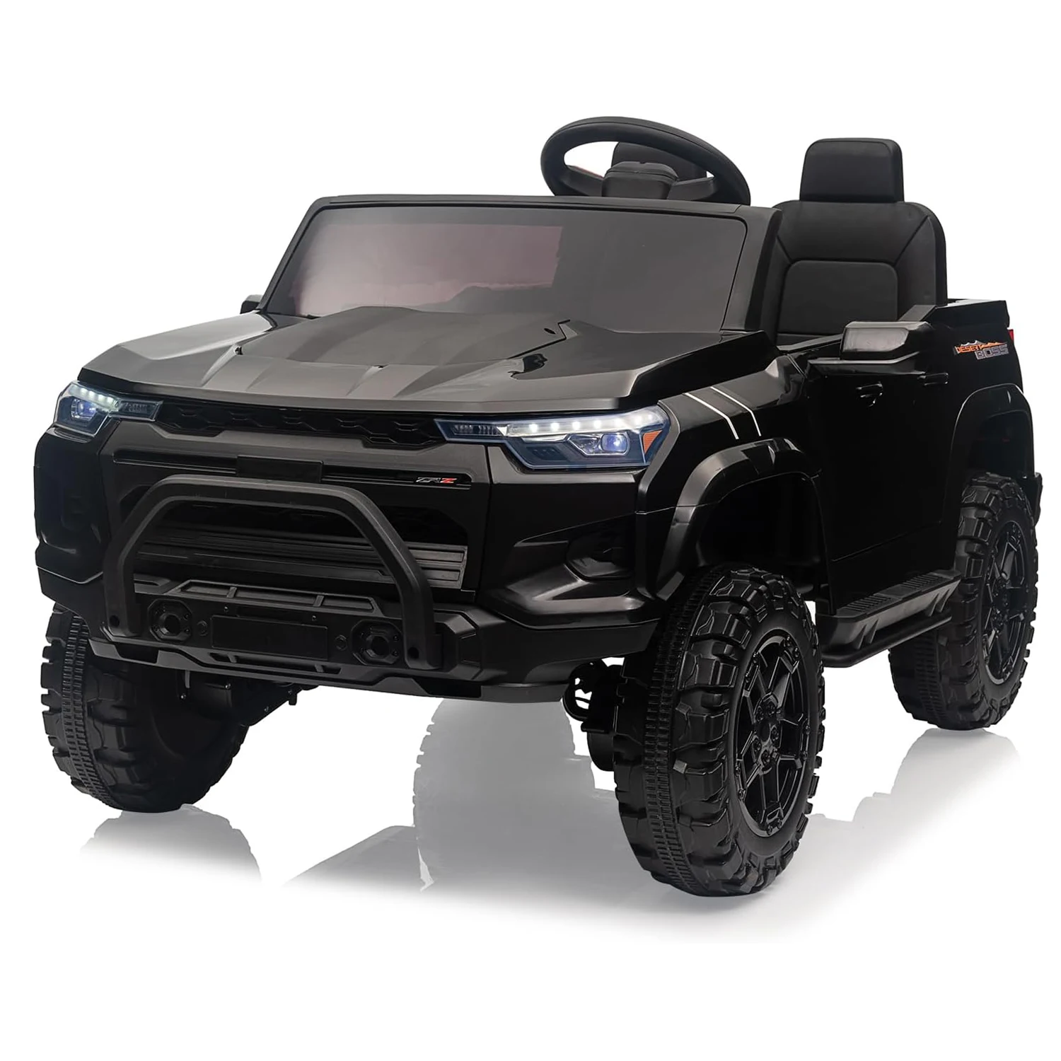 Ride On Car for Kids, 24V Ride On Truck Car Electric Vehicles with Remote Control, Battery Powered ATV Ride On Toy, w/Music