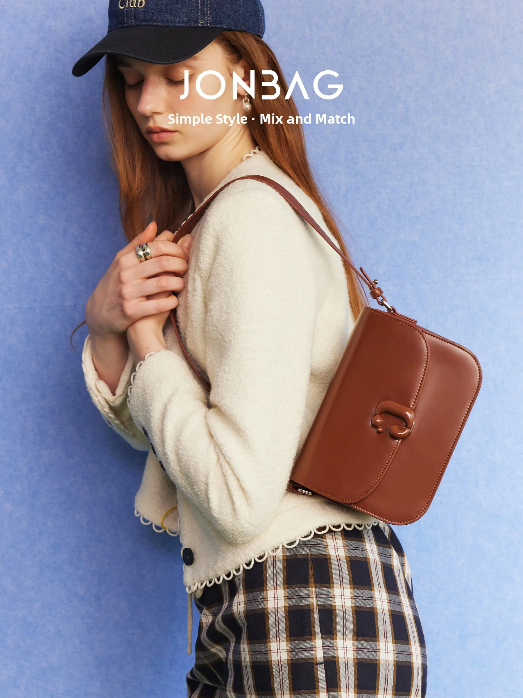 

Vintage Sle Cowhide Tofu Bag Faionable Trendy Crossbody Bag Underarm Square Bag Versatile Gift for Youth Casual Scene