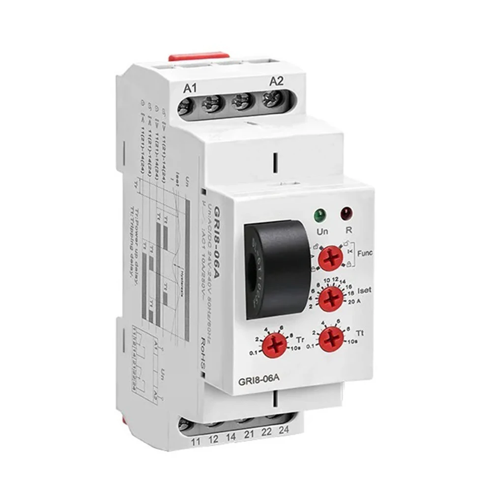 

Innovative GRI806A Over/Undercurrent Sensor with Enhanced Accuracy Features Suitable for a Variety of Electrical Systems
