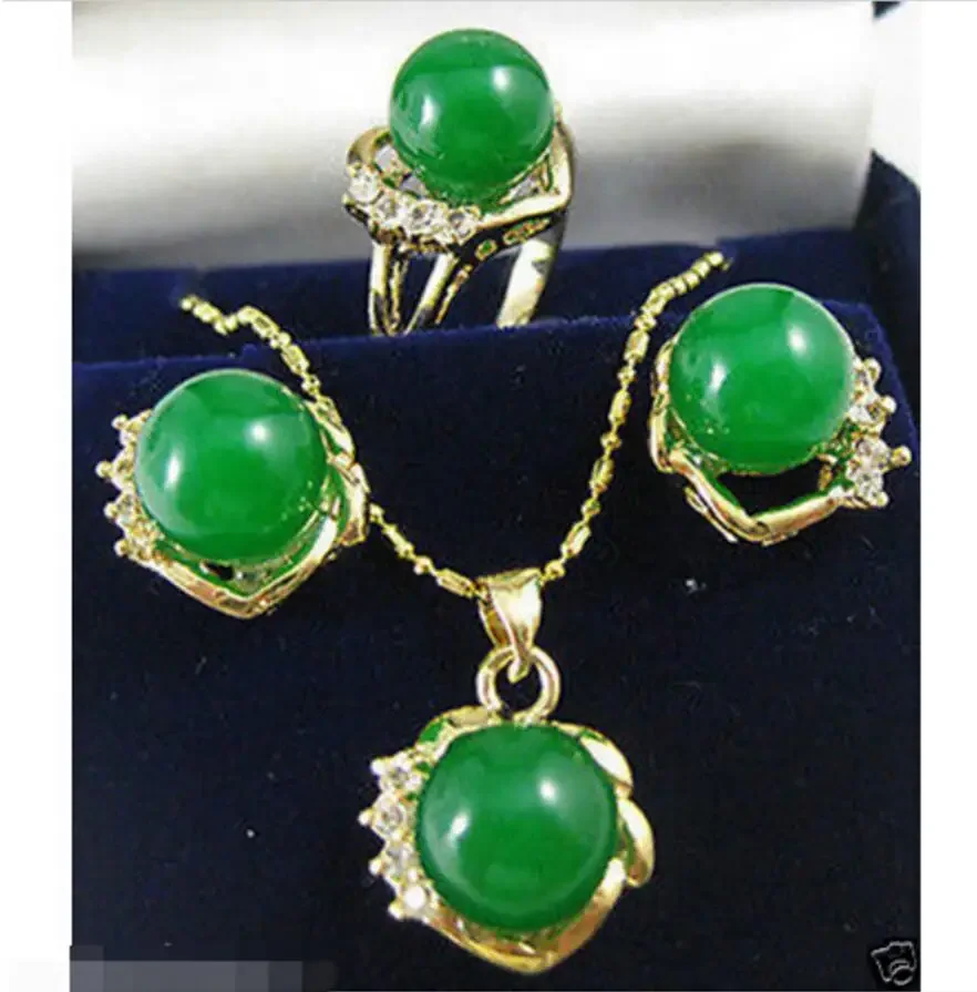 10Mm Green Ring Pen… - image