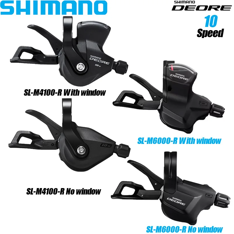 Shimano Deore M4100 1x10S RAPIDFIRE PLUS Shifting Lever Clamp Band 10 Speed SL-M4100 M6000 Shifter Lever 10V 10S  Bicycle Parts