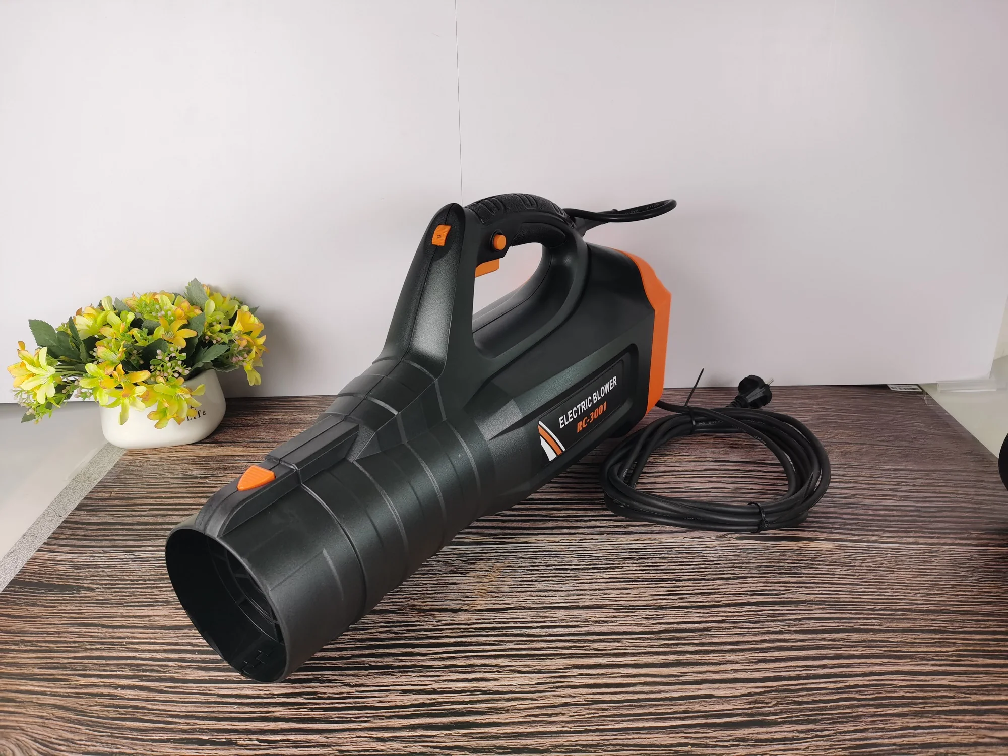 3500W Sneeuwblazer 6-Speed Aanpassing Oneindig Variabele Snelheid Industriële Bladblazer Stormventilator Met 5 Meter Lijn Elektrisch Gereedschap