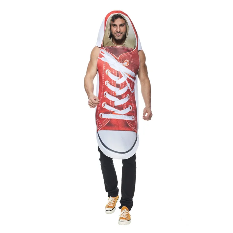 

AA★COS Funny Couple Sneakers Halloween Costume for Adult Novelty Canvas Shoes Cosplay Outfit Man Woman Carniva New 2025