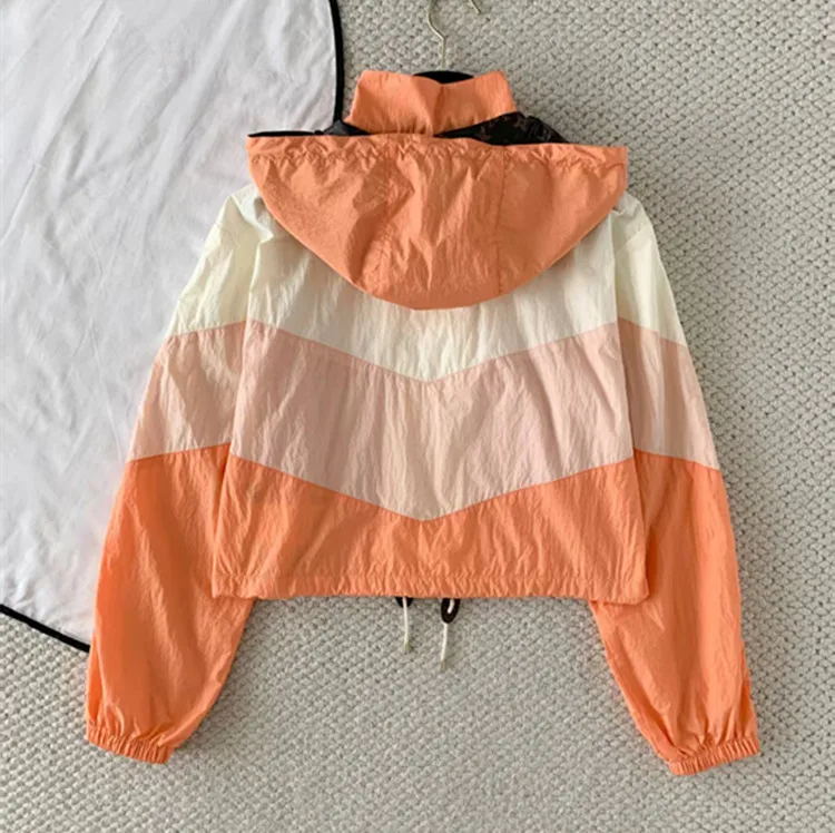 Customization European women's clothing for summer 2026, new styles  Long-sleeved hooded Sports coat