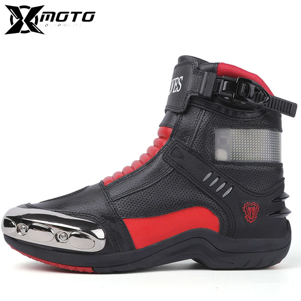 

Off-Road Race Motorcycle Riding Mountain Protection Boots Motorbike Riding Porosity Motorcycle Protection Mountain Skid Boots