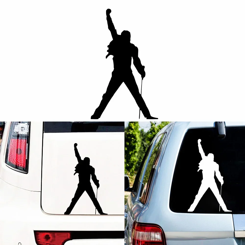 Car Sticker Fashion Freddie Mercury Queen Band Car Vinyl Decal Car Bumper Car Window Body Decoration Decal