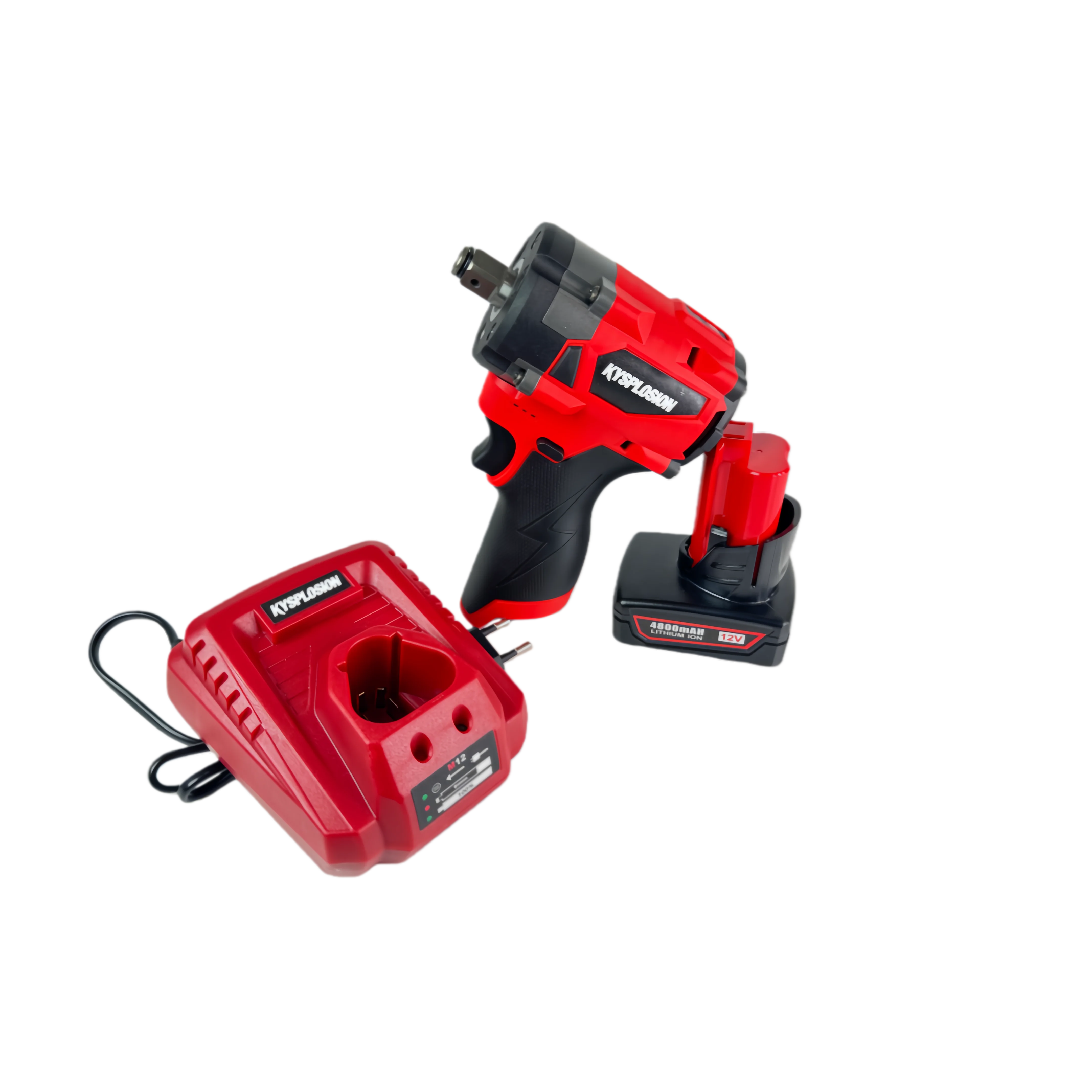 For Milwaukee M12 battery Cordless Impact Driver Brushless Impact Drill Car Truck Repair Screwdriver power Tools torque wrench