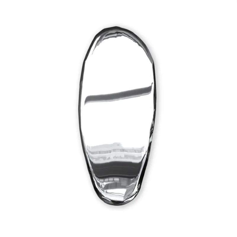 Modern designer creative art water drop stainless steel mirror, wall hanging entrance clothing store wall decoration