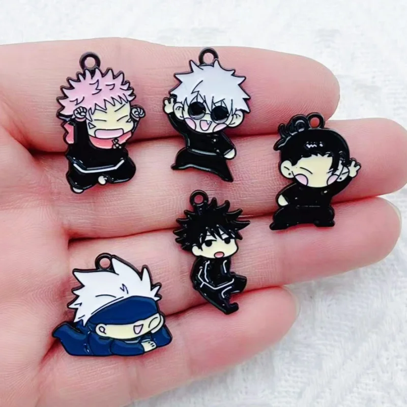 

10pcs Cute Animal Cartoon Charm for Jewelry Making Enamel Necklace Earring Pendant Diy Accessories Alloy Metal Black Plated