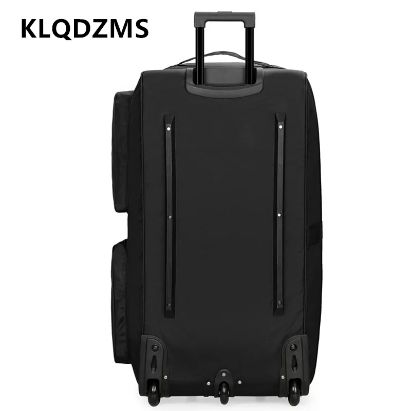 

KLQDZMS New Suitcase Oversized Capacity Trolley Bags Men's Cart Type Travel Bag Airline Check Bag Universal Wheel Luggage
