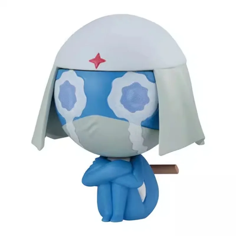 In magazzino BANDAI Gashapon Keroro Gunsou figure In attesa seduto ornamenti Desktop Action Figures giocattoli per bambini regali di compleanno