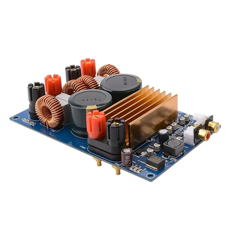 

【Popular】TPA3255 300Wx2 Class D Digital Amplifier Audio Board HIFI Stereo Power Sound Amplifier DC48V Home Theater Mini Amp