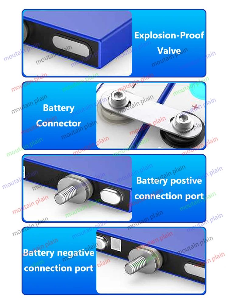 Deep Cycle Rechargeable Byd Blade Battery Cell Lifepo4 Lithium Ion Battery Pack 3.2V 184AH