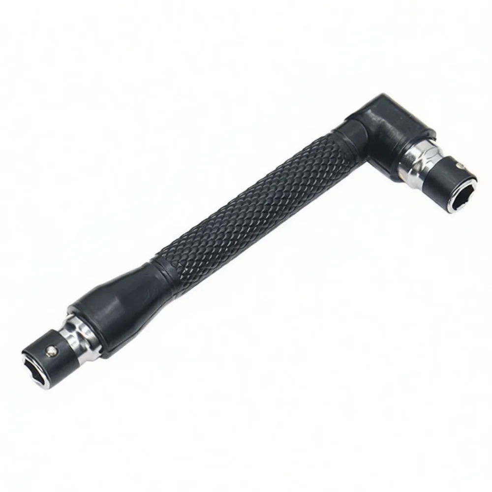 1 4 Inch L Shaped Ratchet Wrench Screwdriver Bit Set Professional Offset Socket Tool For Narrow Space Repair Hand Tools