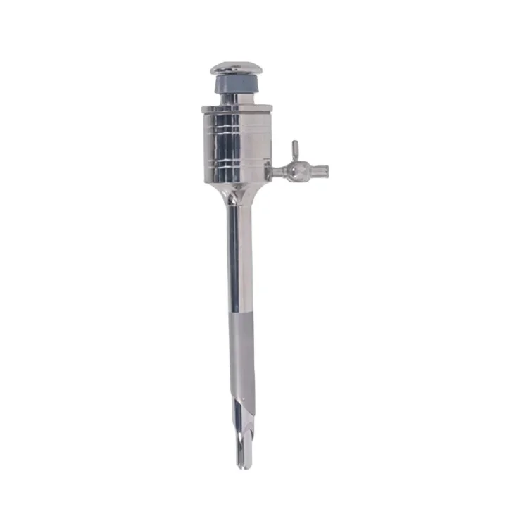 

laparoscopic stainless steel reusable blade or bladeless trocar