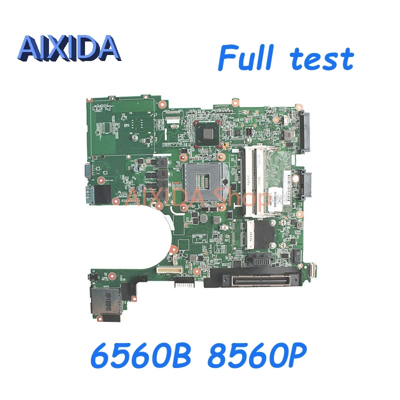 AIXIDA 01015FL00-388-G 646962-001 654129-001 654129-501 Mainboard For HP Probook 6560B 8560P Laptop motherboard HM65 DDR3