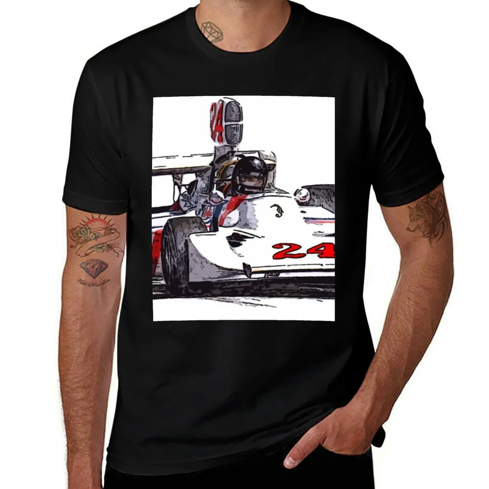 

James Hunt Hesketh 308 T-Shirt Work Style Casual T-Shirt