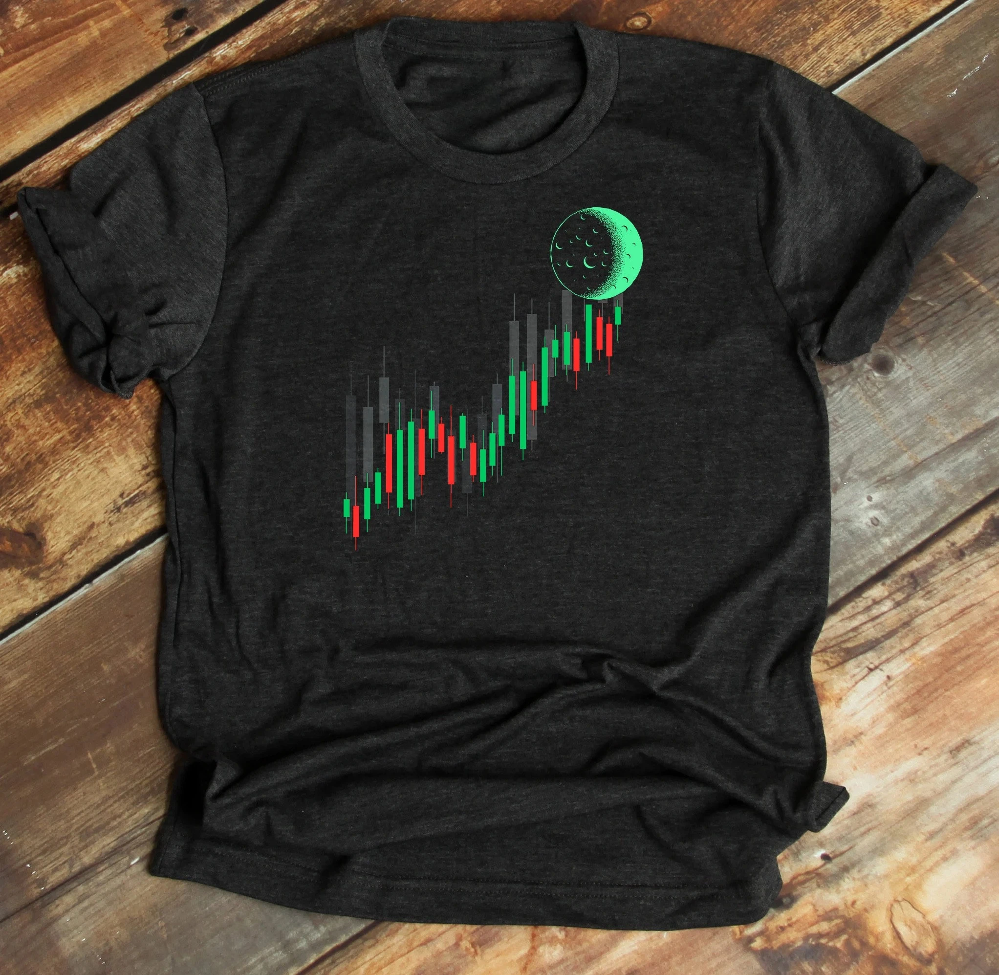 To The Moon Shirt, Gift for Trader, Crypto Trader, Cryptocurrency, Bitcoin, Moonboi Tee, Investor Shirt Graphic T Shirts Men Tee