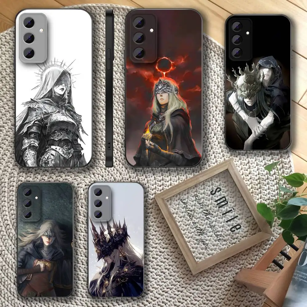 

Fire Keeper D-Dark S-Souls 3 Phone Case For Samsung S 25,24,23,22,30,21,10,9,Ultra,Plus,Lite,FE,4,5 G Soft Black Case