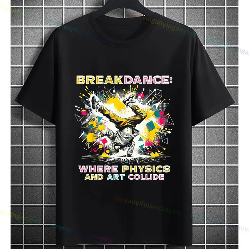 Fashion Breakdancer Graphic T-shirt with 