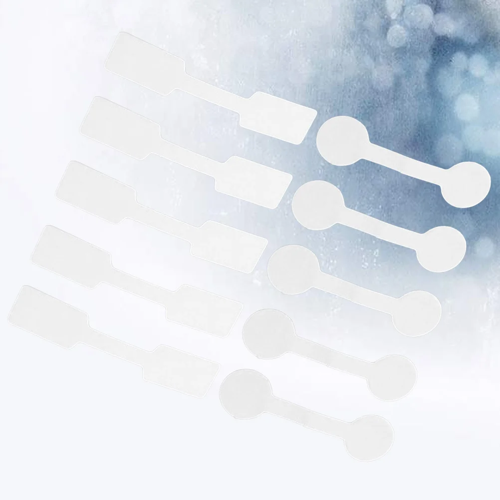 

1000Pcs Removable Sticker Labels Clear Blank Tags for Jewelry Pricing Rings Necklaces Bracelets DIY Decorations No Residue Left