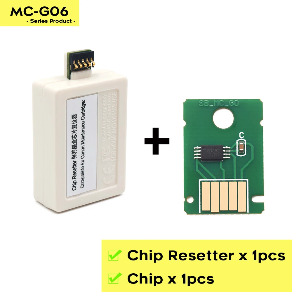 

MC-G06 Maintenance Tank Chip & Resetter for canon PIXMA TS770A TS7720 TR7820 TS7650i TS7750i TS7640i TS7740i TS6730 TS6630