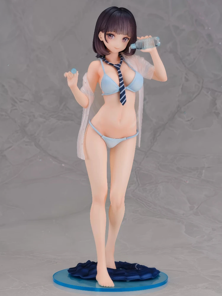 Figurine de dessin animé Gk, 22cm, camarade de classe qui ne me laisse pas, maillot de bain, Bikini, fille, décor de bureau, ornement de voiture, cadeau pour les Fans d'anime