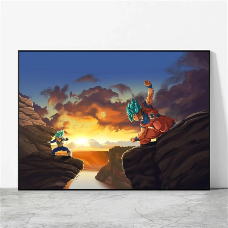 Posters and Prints Dragon Ball Goku Birthday Gifts Wall Art Modern Living Room Children's Bedroom Decor Classic Picture Hanging - view 6