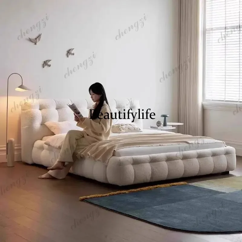 

E182 Insert White European Double Bed Set Cheap Kids Adults Bedroom Double Bed Storage Luxury Modern Schlafzimmer Bett Home Furn