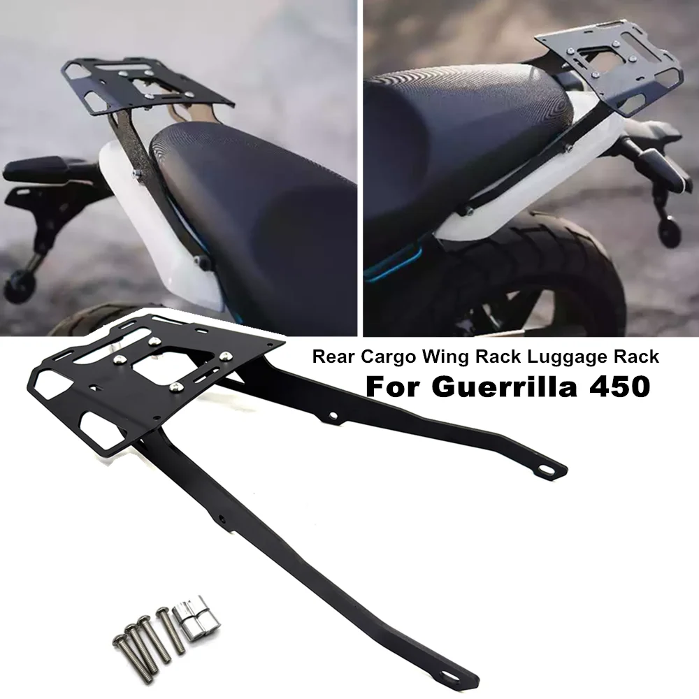 

Motorcycle Saddlebag Bracket Support Racks Pannier Racks Side Carrier For Guerrilla 450 Guerrilla450 2024 2025