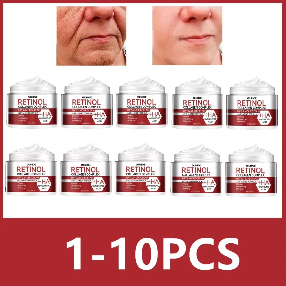 

Retinol Wrinkle Remover Face Cream Firming Lifting Anti Aging Fade Fine Lines Moisturizing Whitening Repair Skin Care Cosmetics