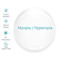 1,56 1,61 1,67 1,74 índice Anti luz azul un par de lentes ópticas GREEN-EMI prescripción miopía presbicia resistente a los arañazos 01