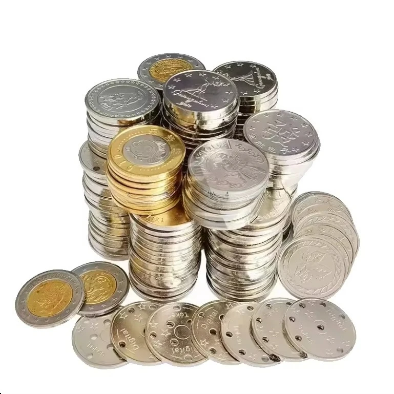 Small Iron Metal Cabinet Coins - Claw Machine Toy Crane Game Mini Claw Machine Bonus Machine Doll Toy Grab