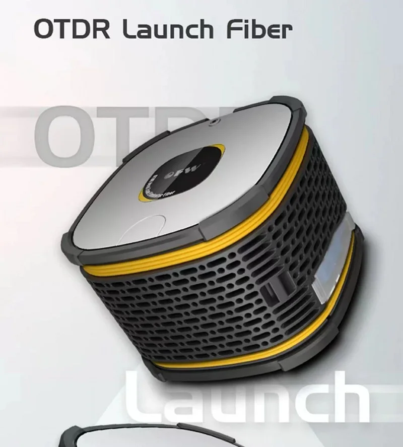 OTDR Launch Cable Fiber 1000/2000M Single Mode SC/FC Test Extension Cord Time Reflectometer Dead Zone Eliminator 1km 2km