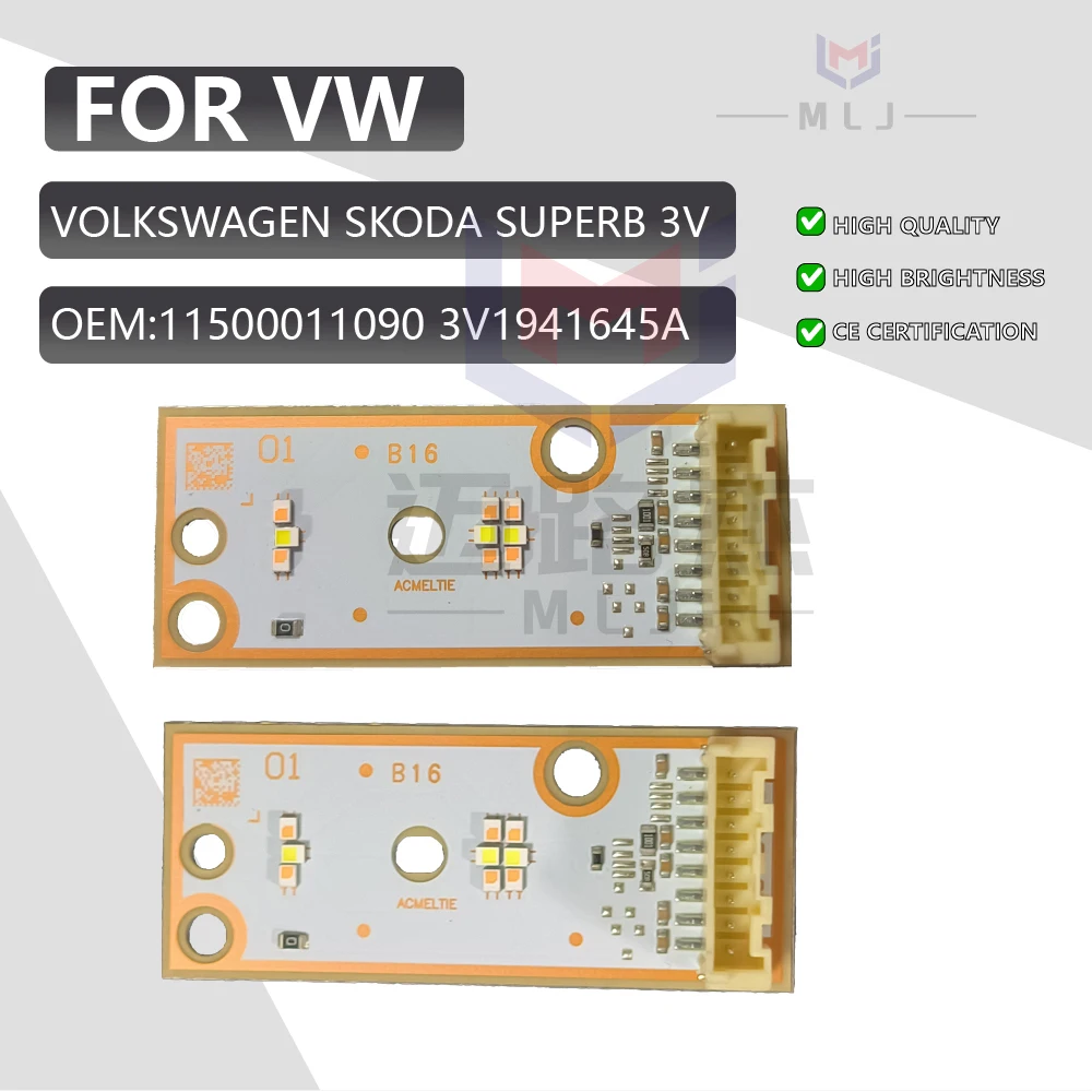

3V1941645A 11500011090 For Volkswagen VW Skoda Superb 3V Radiator Module LED Angel Eye Module Car Accessories Angel Eyes