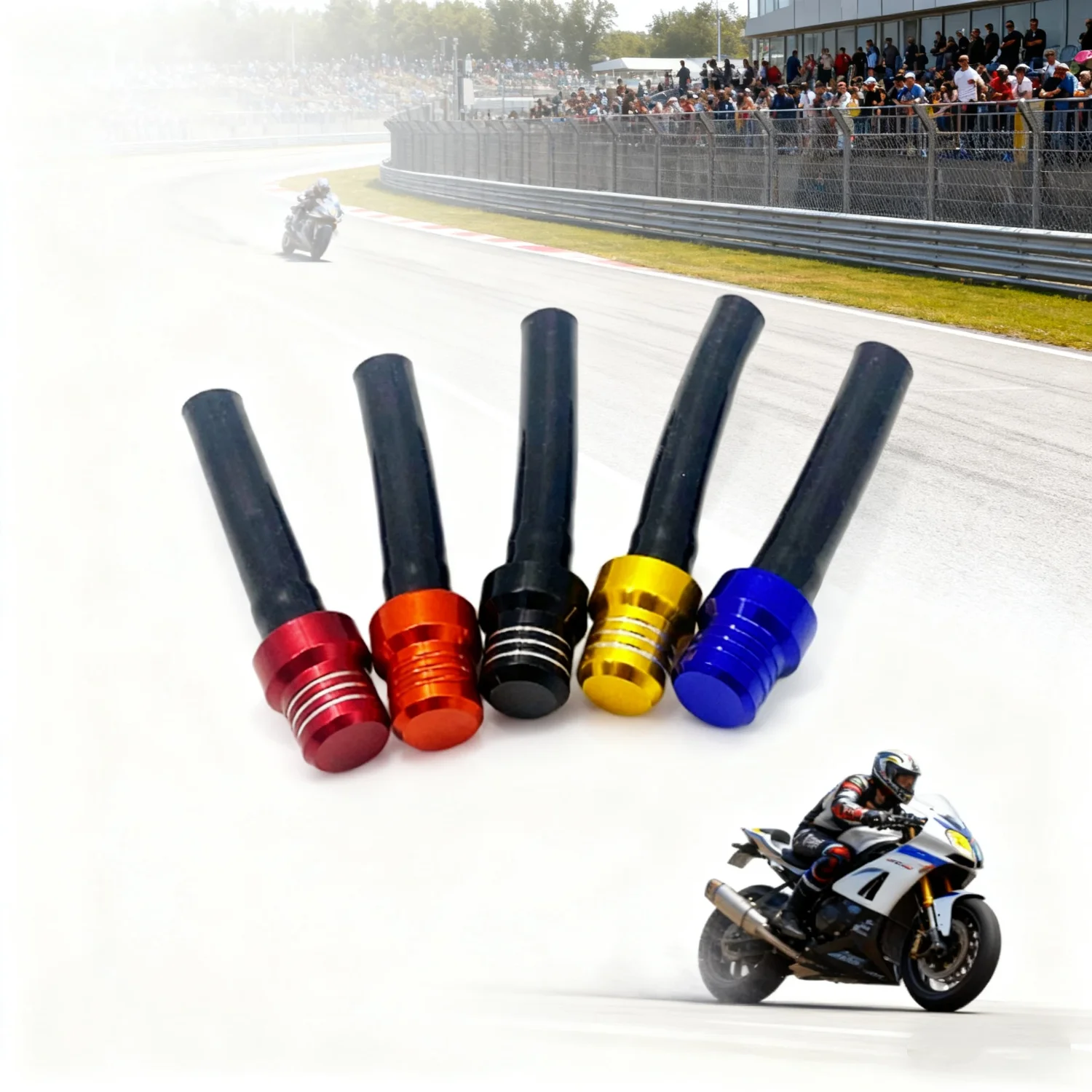 Tampa de Tanque de Combustível para Motocicleta com Válvula de Respiro de 65mm e Mangueira para Kawasaki Honda Yamaha ATV Quad Motocross Pocket Pit Dirt Bike Acessórios