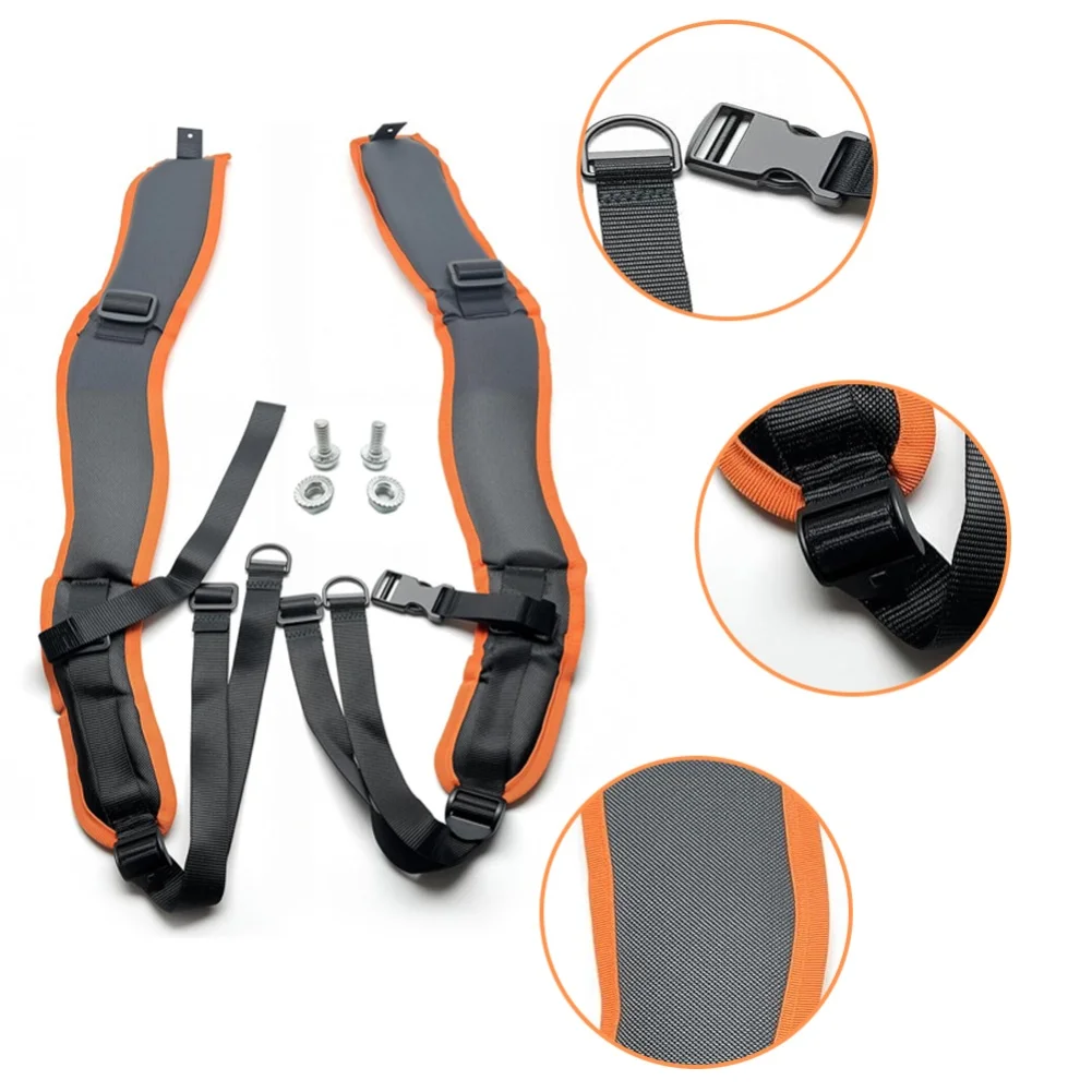 Kit de bandoulière réglable pour souffleur de feuilles BR800 BR800x avec vis de fixation, conception pour une fonctionnement confortable
