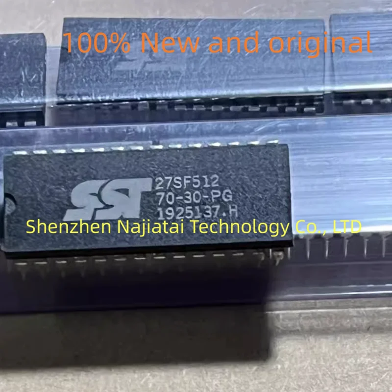 

5 шт./партия, 100% Новые оригинальные фонарики 27SF512-70-3C-PG DIP28 IC Chip