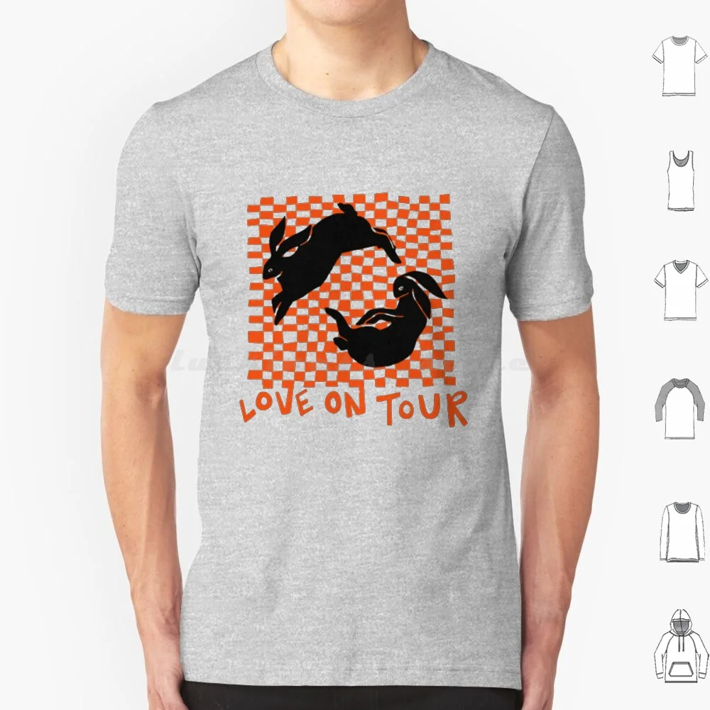 

Футболка Love On Tour с принтом в виде зайчиков