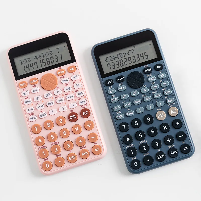 Einfacher wissenschaft licher Taschen rechner Studenten prüfung Buchhaltung Spezial rechner tragbare Mini-Funktion multifunktion aler zweizeiliger Computer